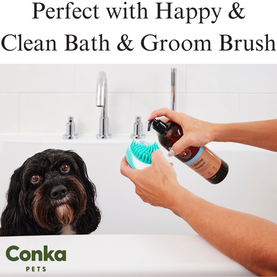 Deshedding Shampoo & Conditioner with FREE Bath & Groom Brush