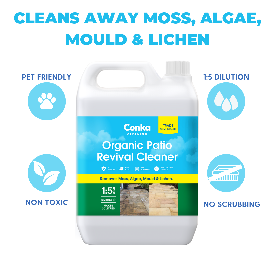 Conka Cleaning Organic Patio Revival Cleaner