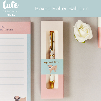 Pug 'Scripted Moments' Gift Set - Notebook & Pen