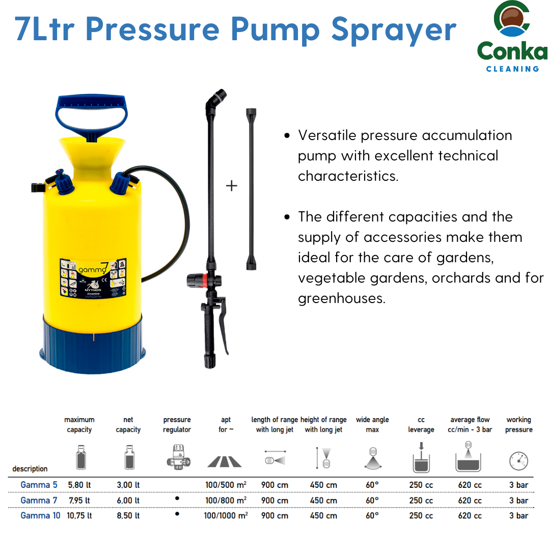 DiMartino 7 Ltr Garden Pressure Sprayer