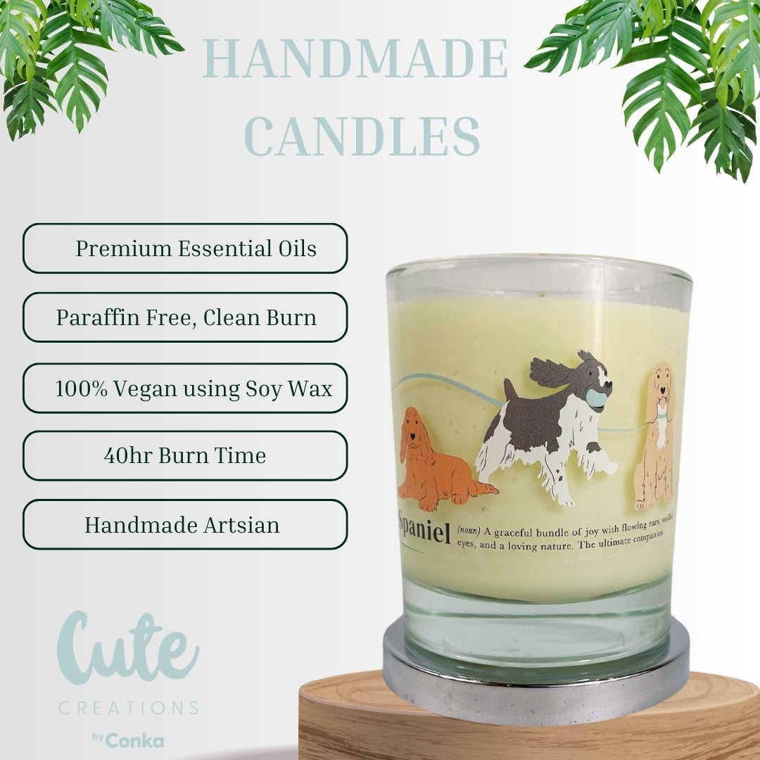 Spaniel Luxury Candle
