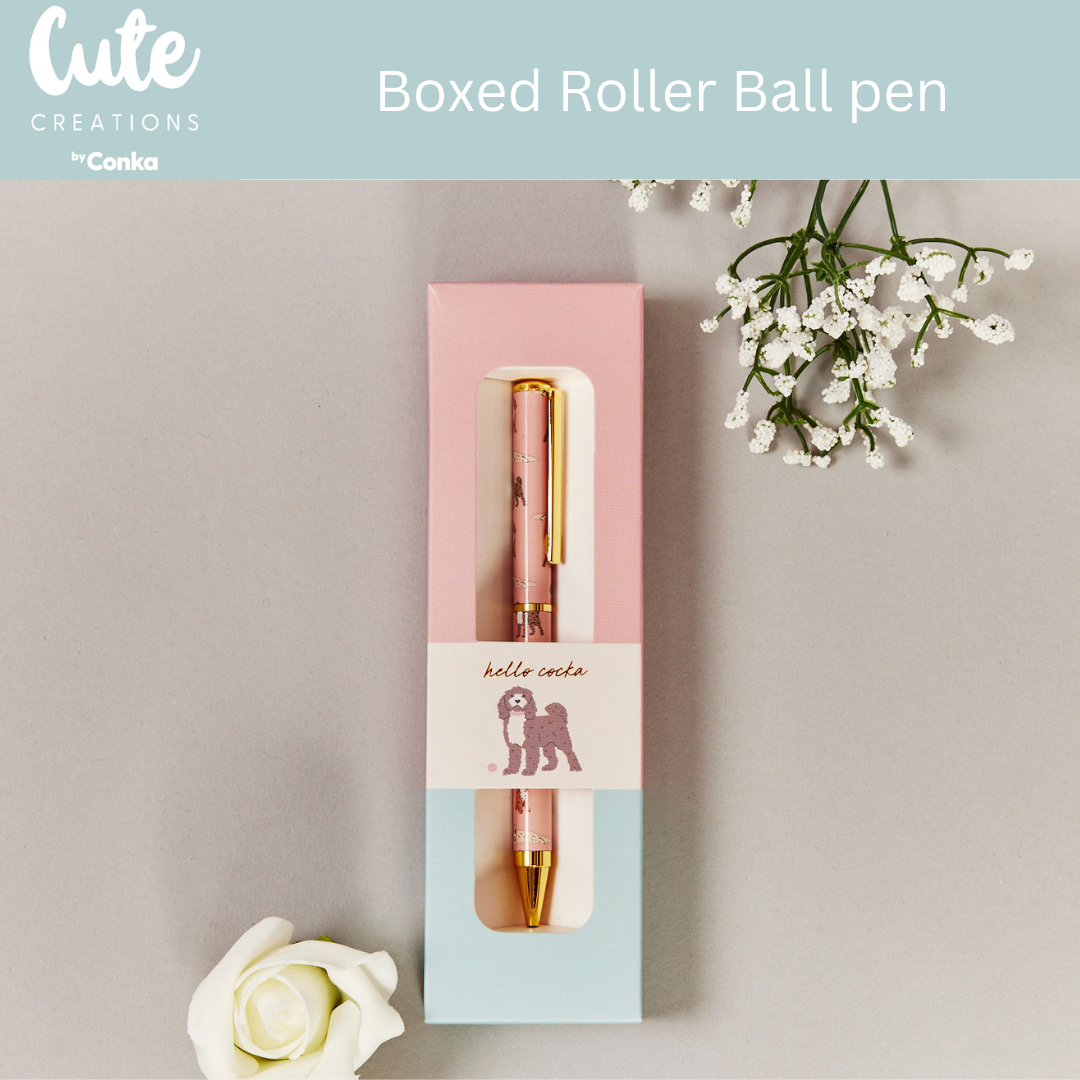 Cockapoo Notebook & Pen Gift Set