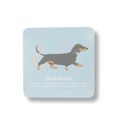 Dachshund Mug & Coaster Set