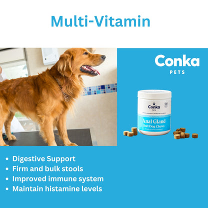 Conka Anal Gland Support Dog Chews