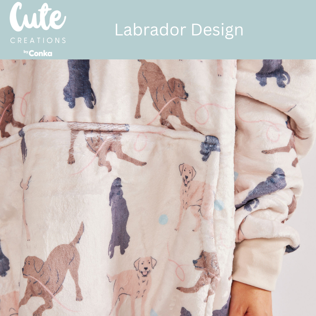 Labrador Design HOODIE - One size