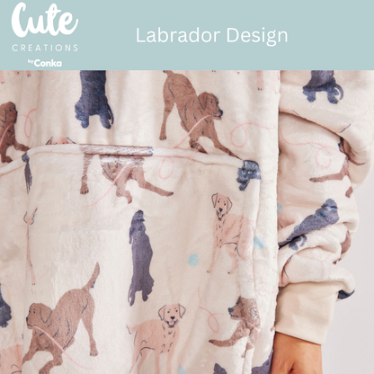 Labrador Design HOODIE - One size