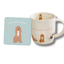 Spaniel Mug & Coaster Set