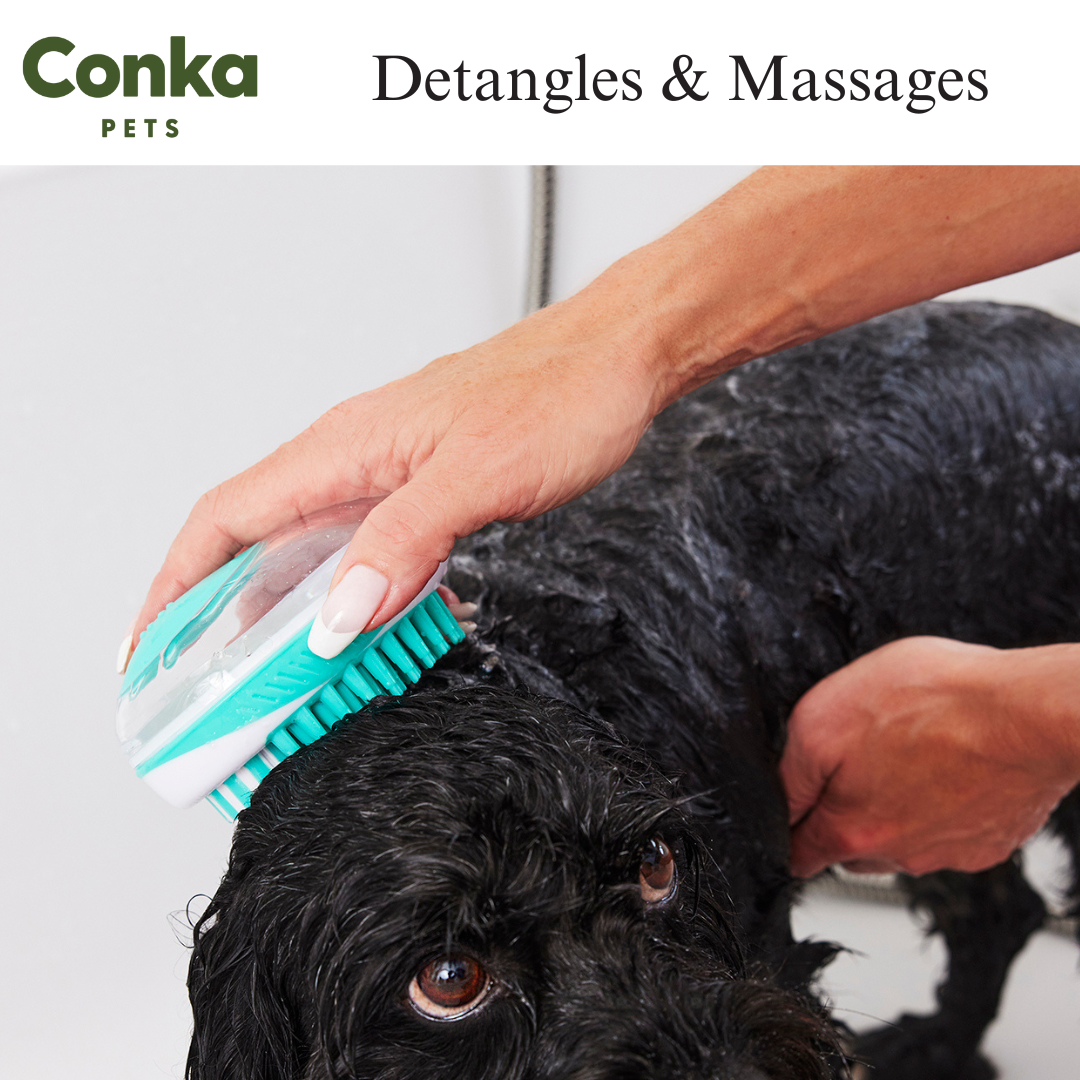 Deshedding Shampoo & Conditioner with FREE Bath & Groom Brush