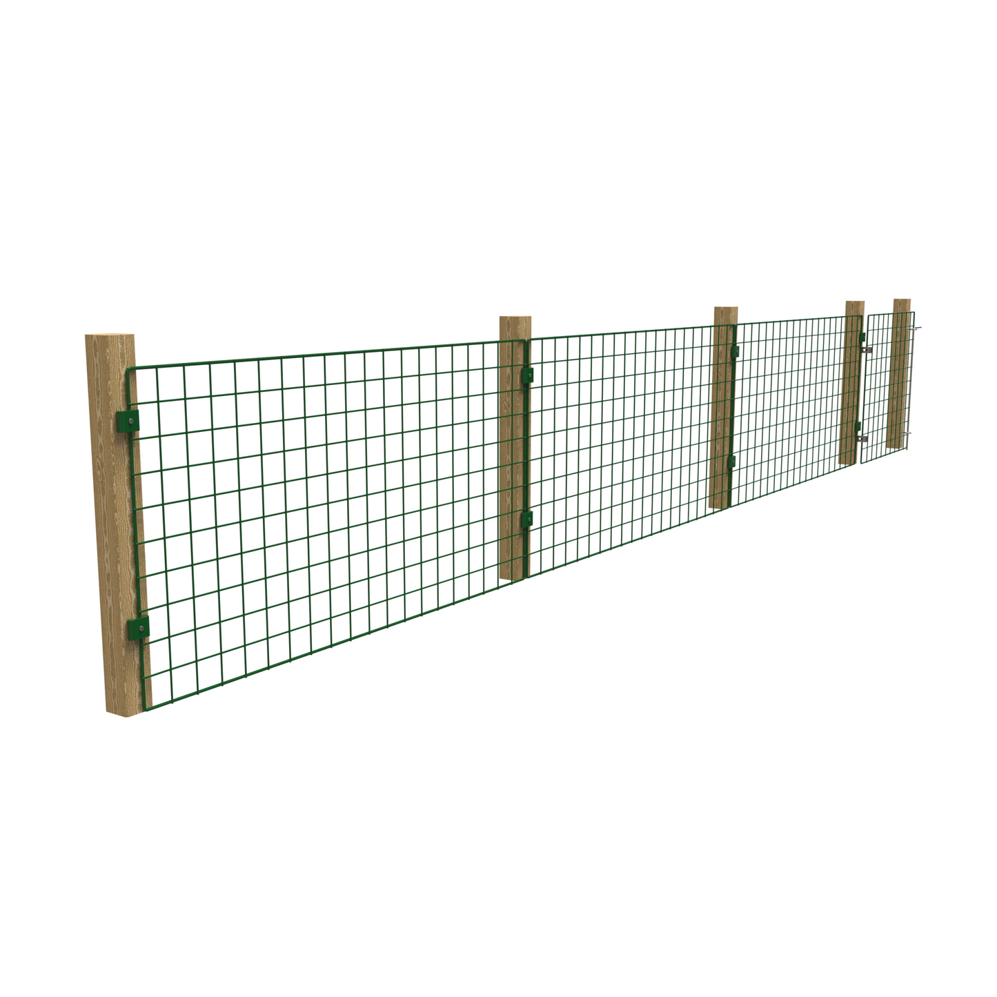 50cm High 50mm Mesh Permanent Dog Fence