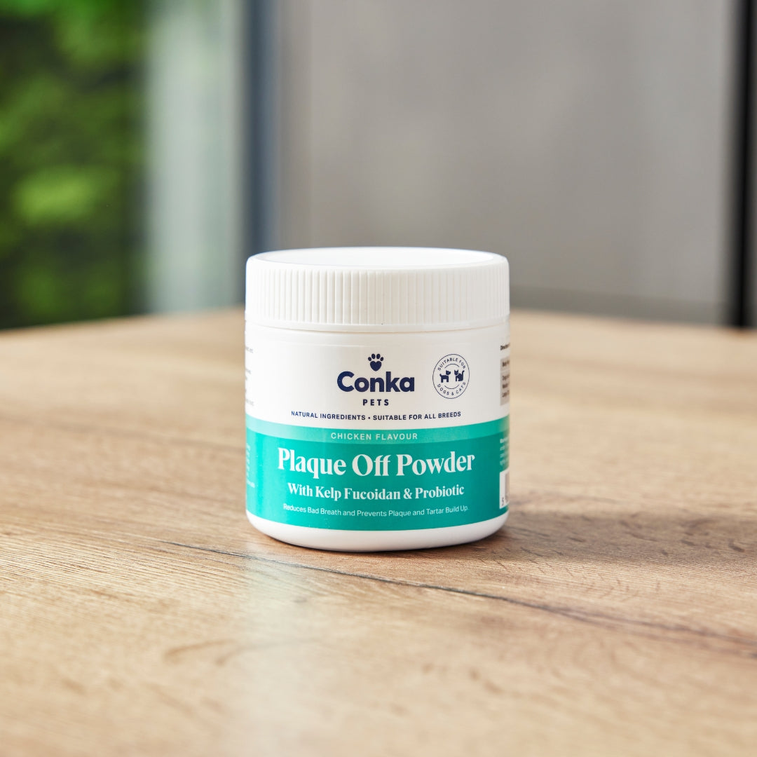 Conka Plaque Off Powder for Dogs