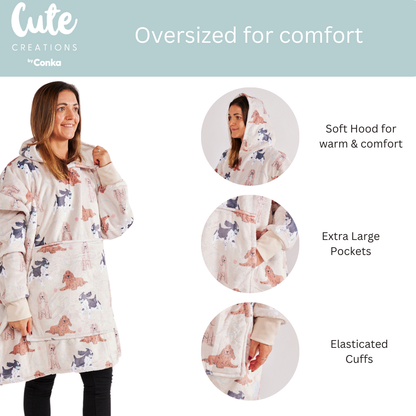 Spaniel Design HOODIE - One size