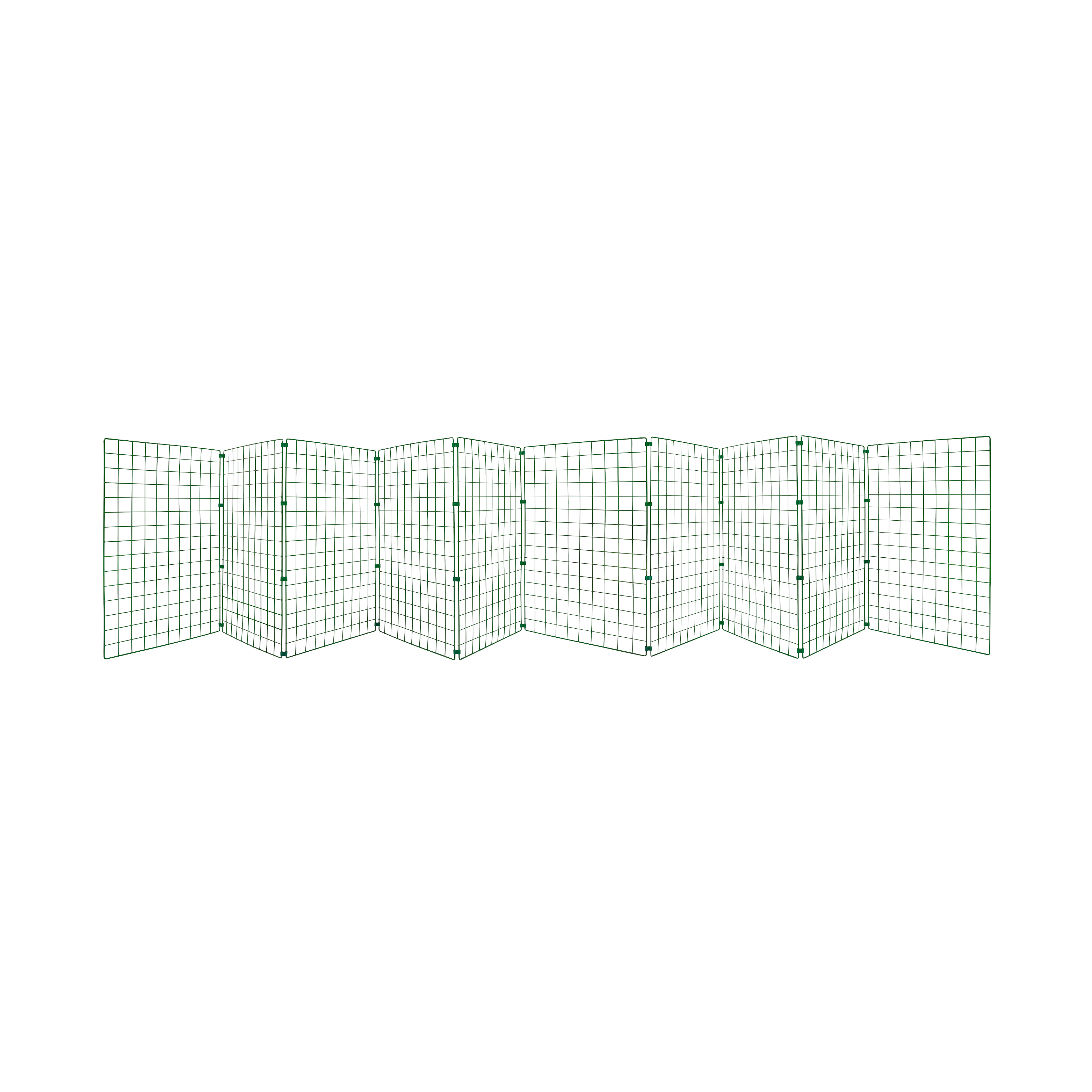 75cm High - PANELS & CLIPS ONLY - To Extend a Dog Fence - (50mm x 50mm Mesh)