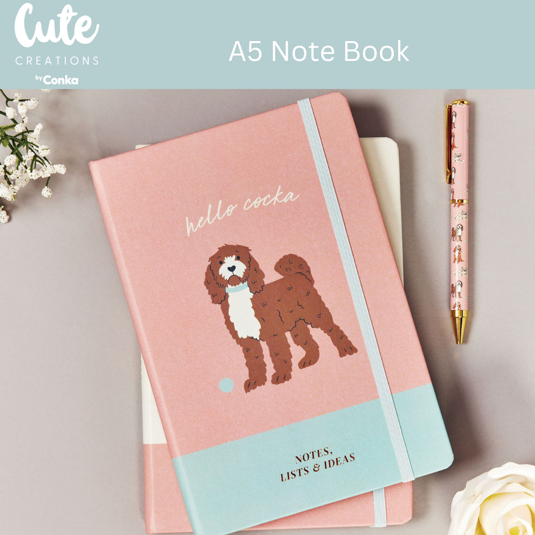Cockapoo 'Scripted Moments' Gift Set - Notebook & Pen