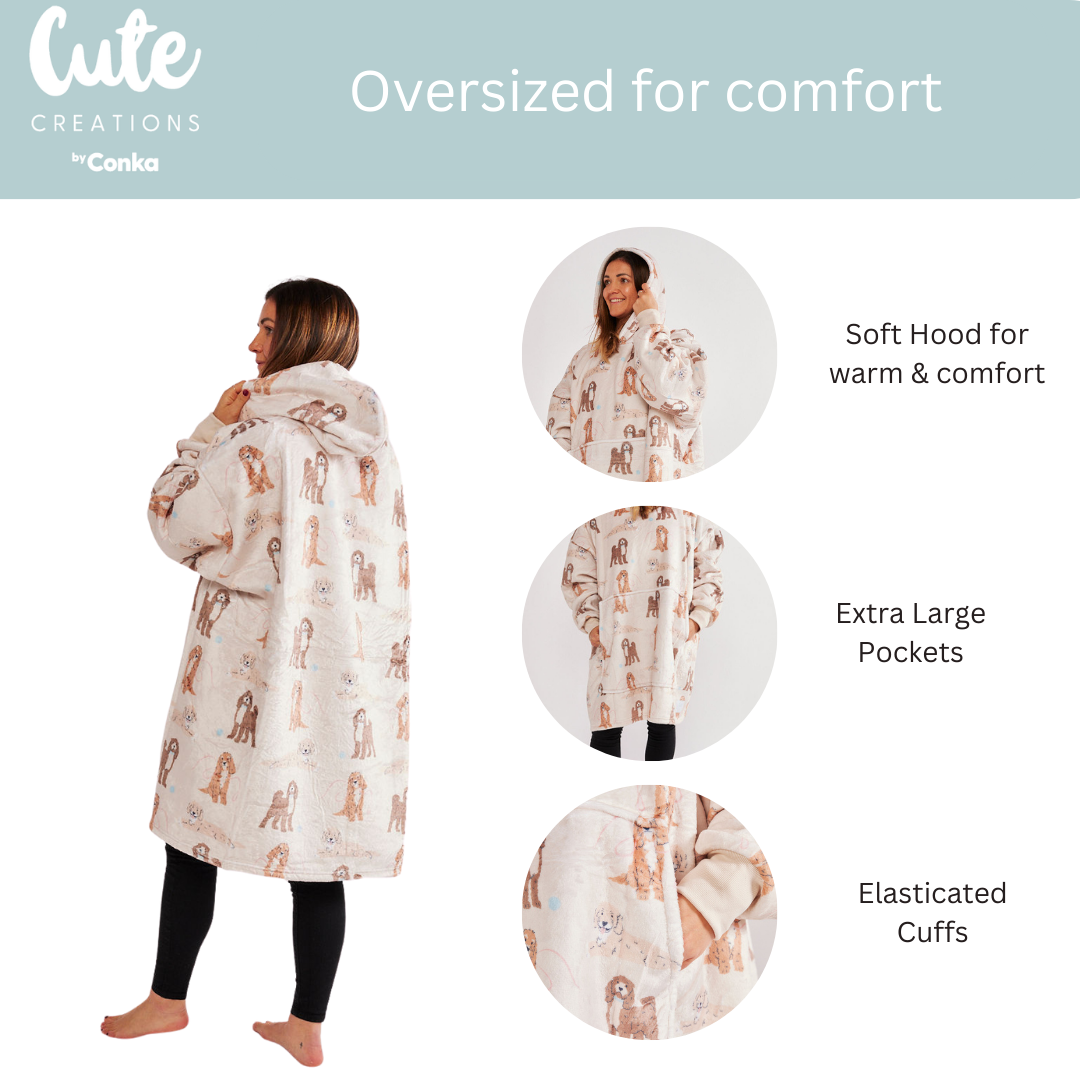 Cockapoo Design HOODIE - One size