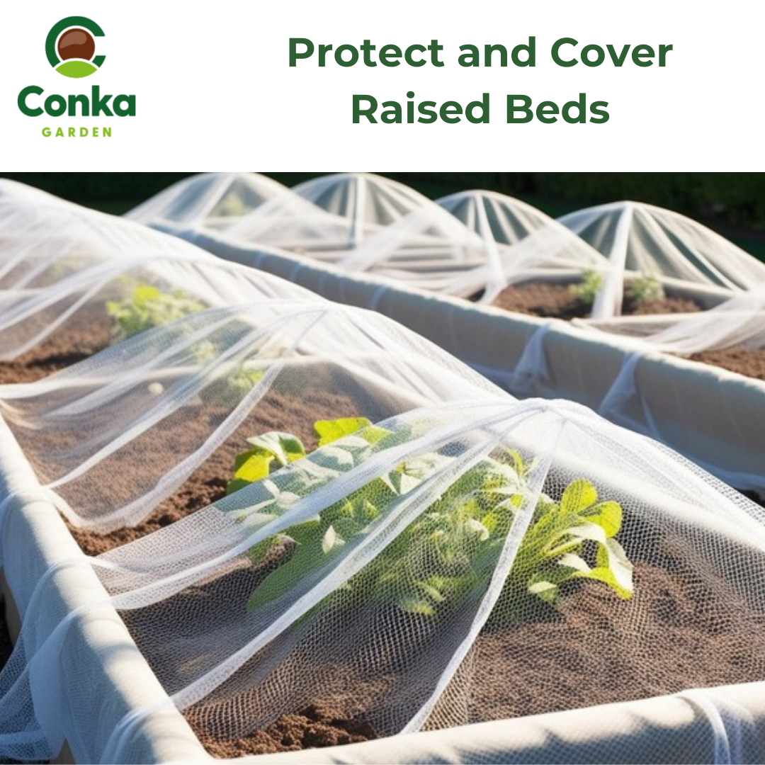 Insect Netting for Plants, Crops, Fruit and Flower Protection.