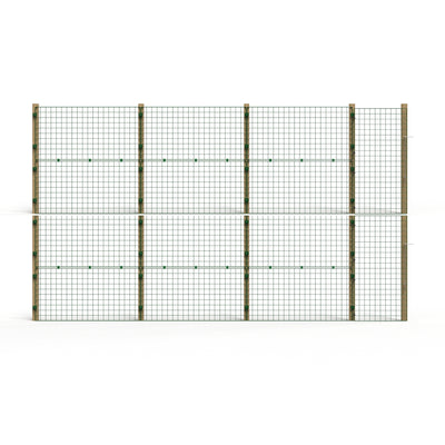 2m High Outdoor 50mm Mesh Panel Fence – Ideal for All Dogs