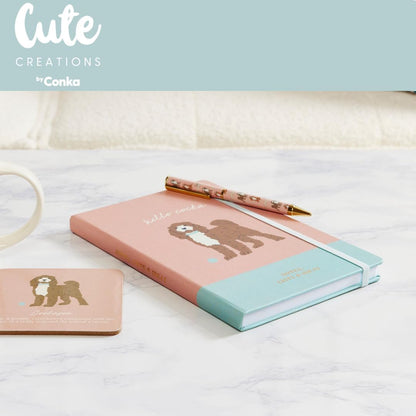 Cockapoo Dog Pen - Premium Black Writing Pen with Adorable Cockapoo Design