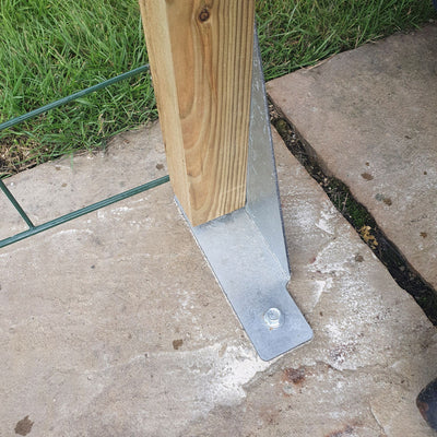 Permanent Dog Fence 50cm High for Patios & Concrete – 50mm Mesh