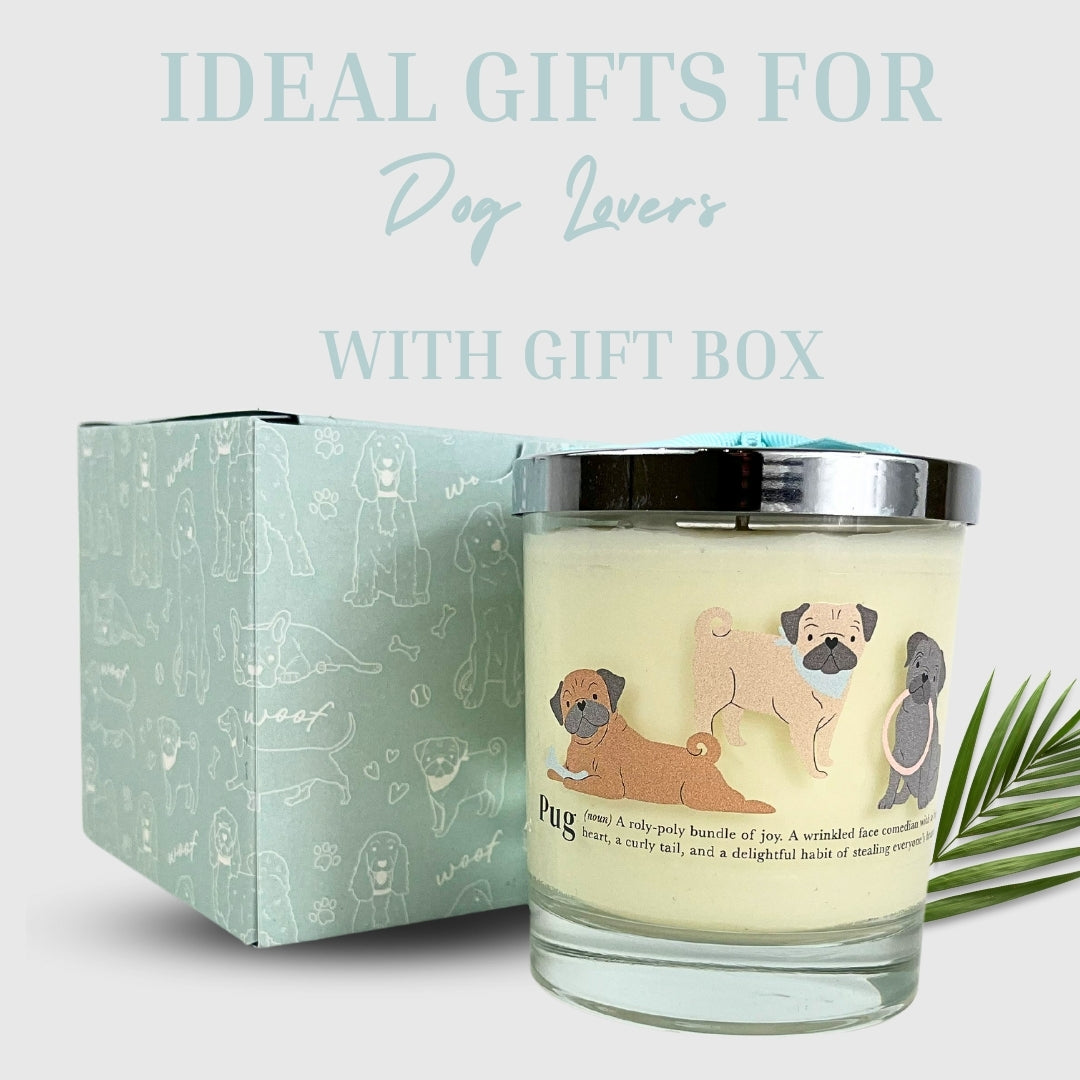Pug Luxury Candle