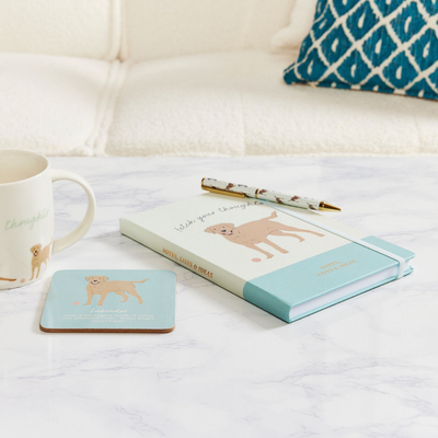 Labrador 'Scripted Moments' Gift Set - Notebook & Pen