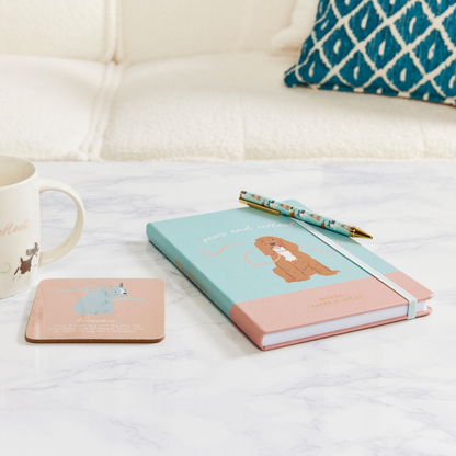 Spaniel 'Scripted Moments' Gift Set - Notebook & Pen