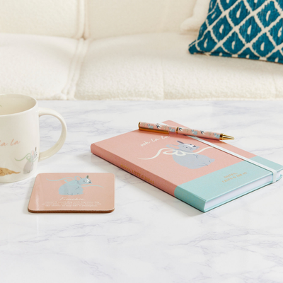 French Bulldog 'Scripted Moments' Gift Set - Notebook & Pen