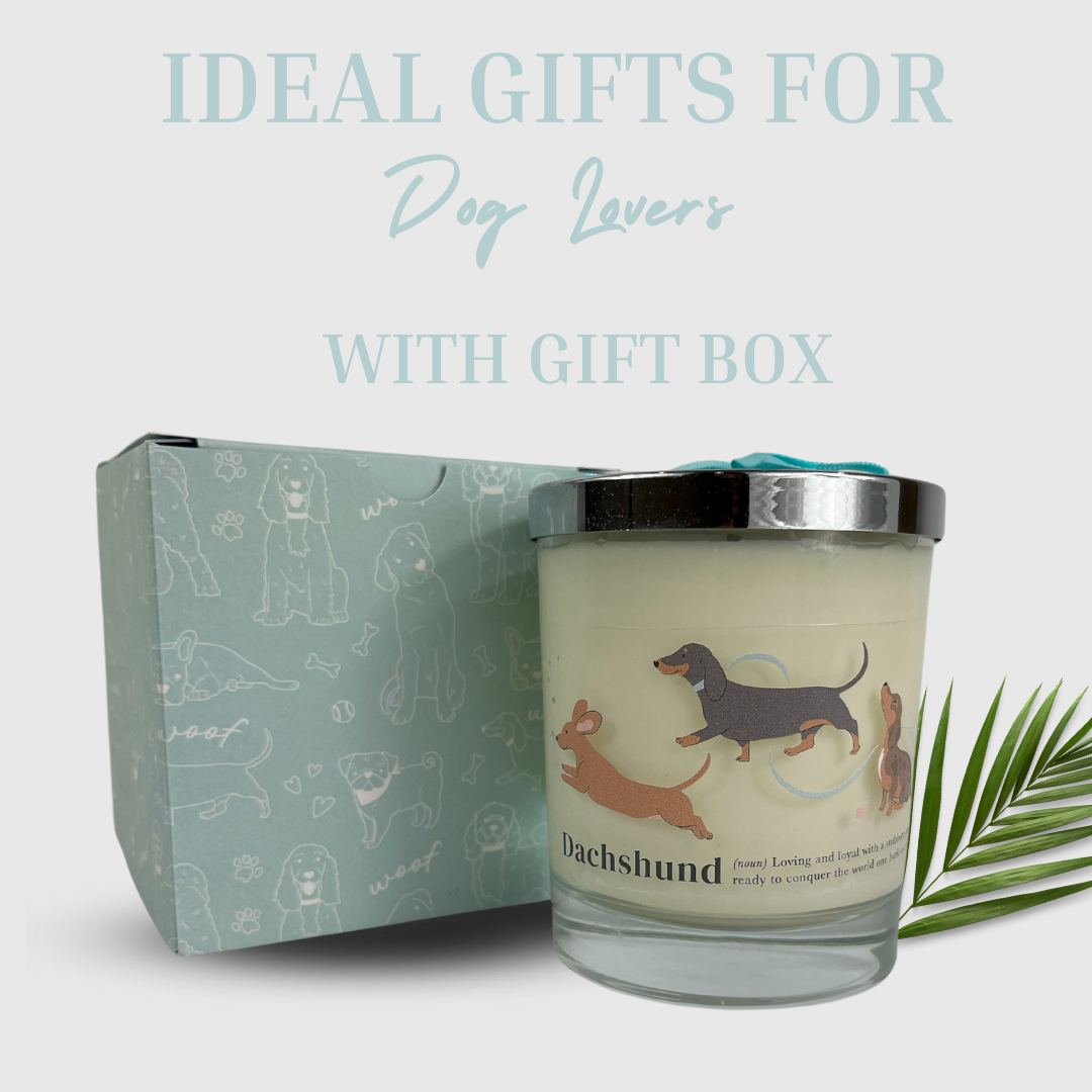 Dachshund Sausage Dog Luxury Candle
