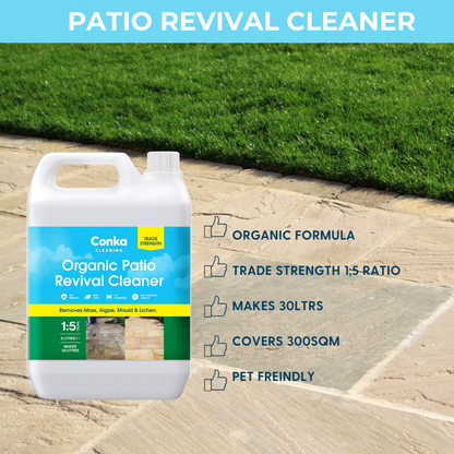 Conka Cleaning Organic Patio Revival Cleaner