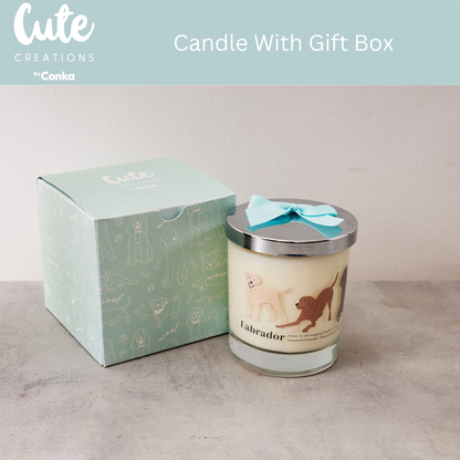 DACHSHUND Relax & Paws Blanket & Candle Gift Set