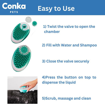 Dog Bathing/Cleaning Brush