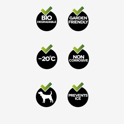 2 x 5L Tub + Scoop EcoGrit Eco-Friendly Snow & Ice Melting Grit