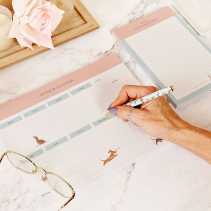 Paws 'n' Plan Spaniel Dog Lovers 7 Piece Stationery Gift Set