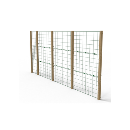 1.5m High Outdoor Mesh Panel Fence – Ideal for All Dogs