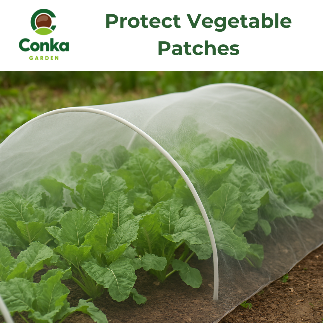 Insect Netting for Plants, Crops, Fruit and Flower Protection.