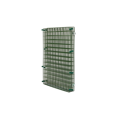 Folding Dog Fence 1m High – 50mm Puppy-Proof Mesh – Portable Garden Panels