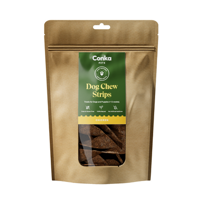 100% Natural Chicken Strips Dog Chews