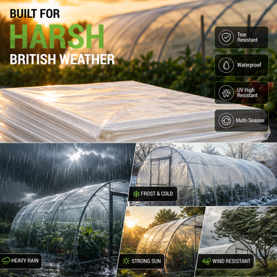 Heavy Duty Plastic Sheeting Professional Garden Polythene