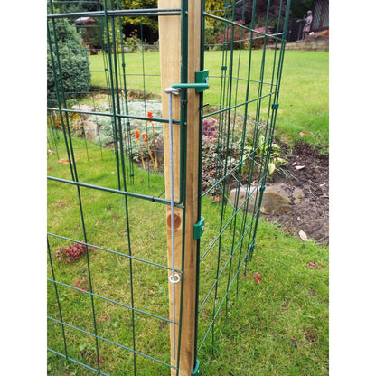 1.5m High Outdoor Mesh Panel Fence – Ideal for All Dogs