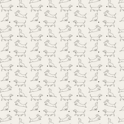 Dachshund Design Scarf