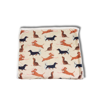 Dachshund Dog Blankets/Throws