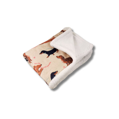 Dachshund Dog Blankets/Throws