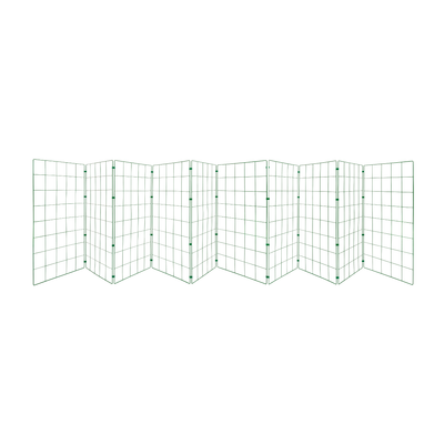1m High Folding Dog Fence - 100mm x 125mm Mesh Size