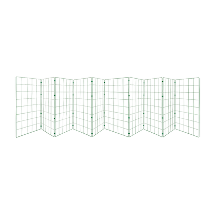 1m High Folding Dog Fence - 100mm x 125mm Mesh Size