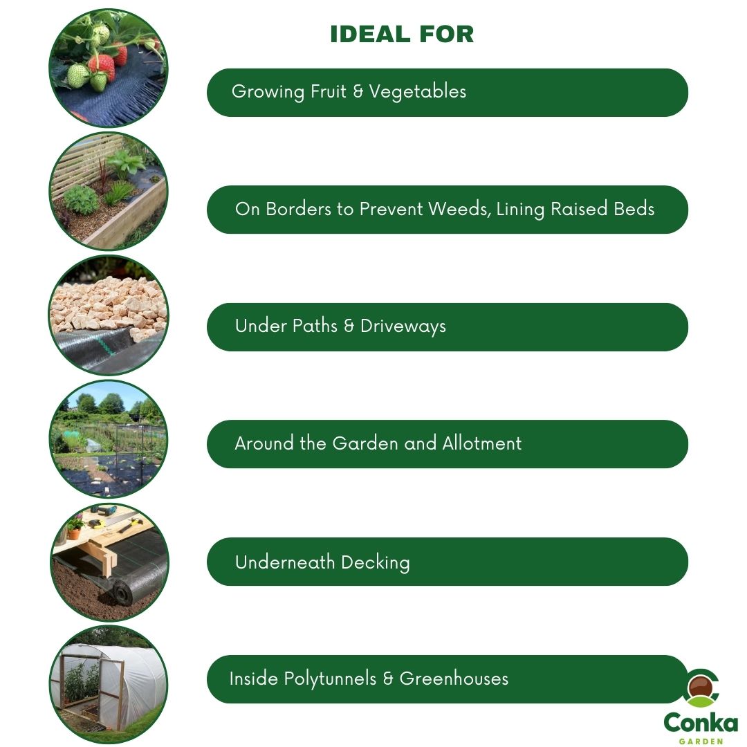 Premium Professional Grade Weed Control Membrane Ground Cover