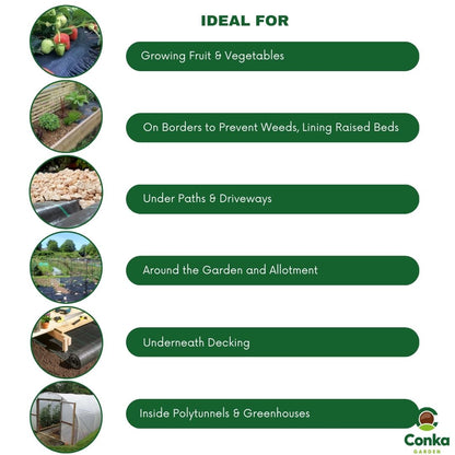 Premium Professional Grade Weed Control Membrane Ground Cover