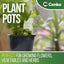 20 Litre (14" Diameter) Large Heavy Duty Pots