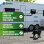 1m High Caravan, Motorhome, Tent, Pitch Dog Fencing - Standard Mesh (100mm x 125mm)