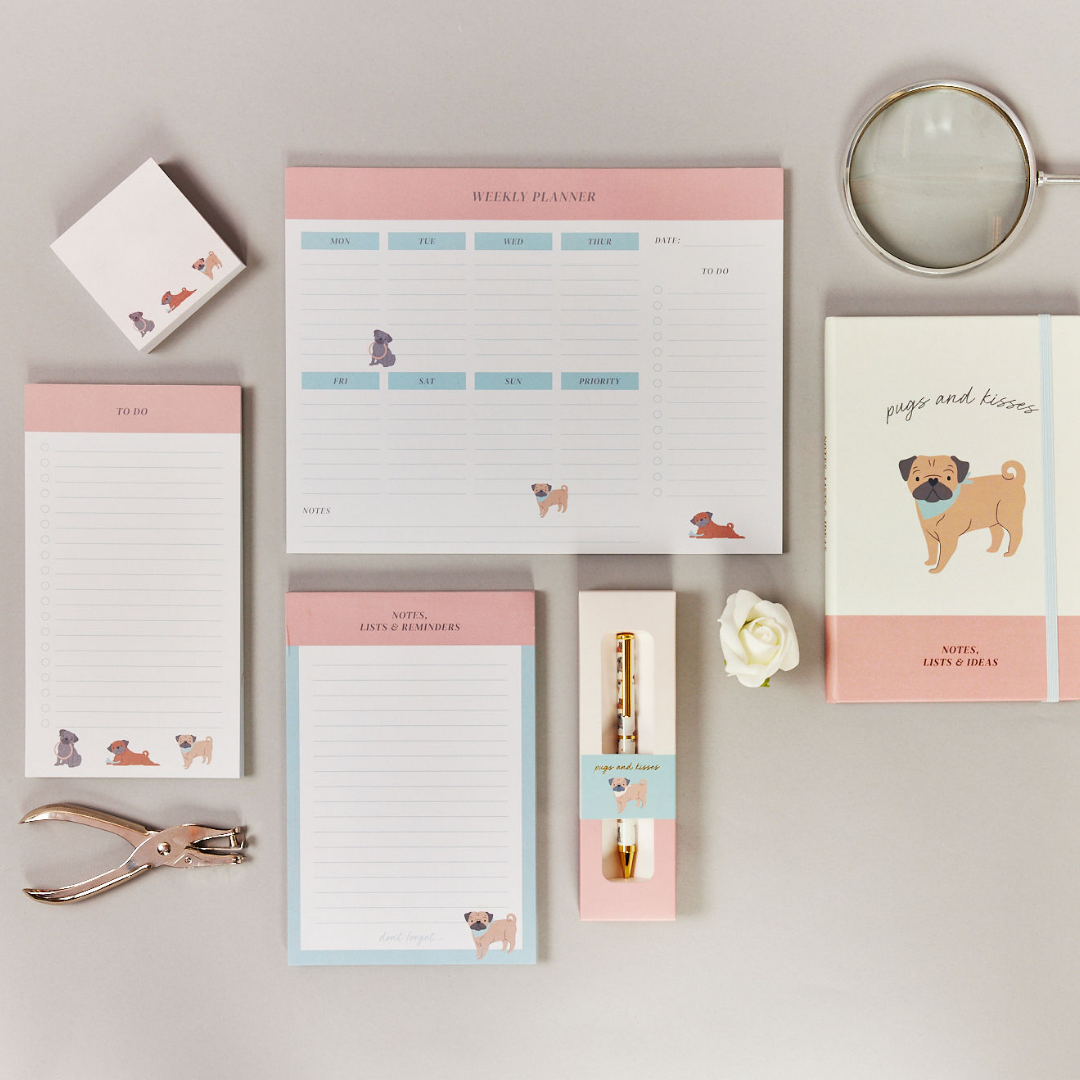 Pug 'Pawfect Luxury' Bumper Gift Set