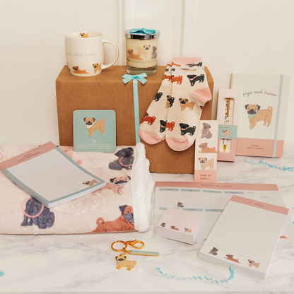 Pug 'Pawfect Luxury' Bumper Gift Set