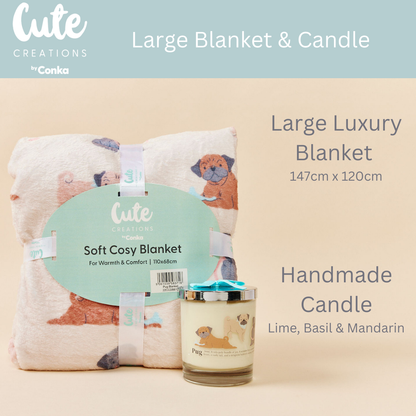 Pug 'Pawfect Luxury' Bumper Gift Set